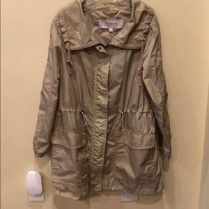 Coach water resistant lightweight windbreaker